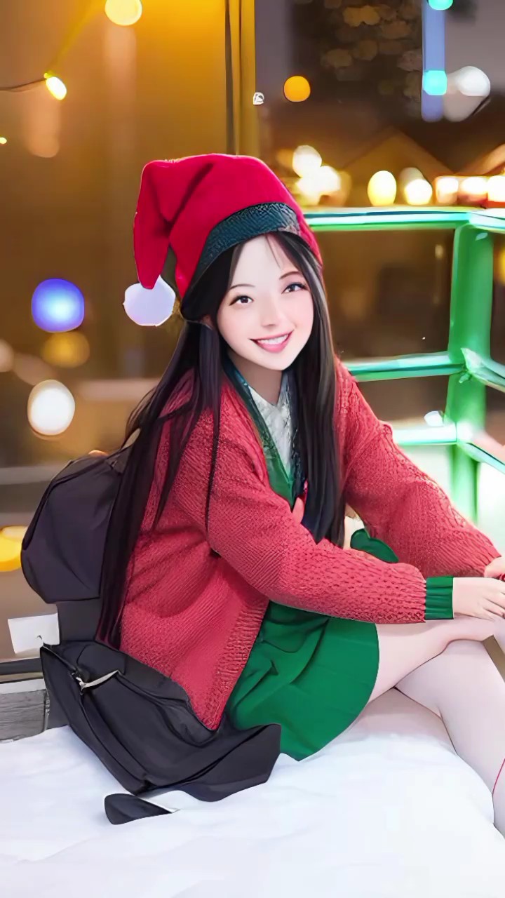 IA menina de natal