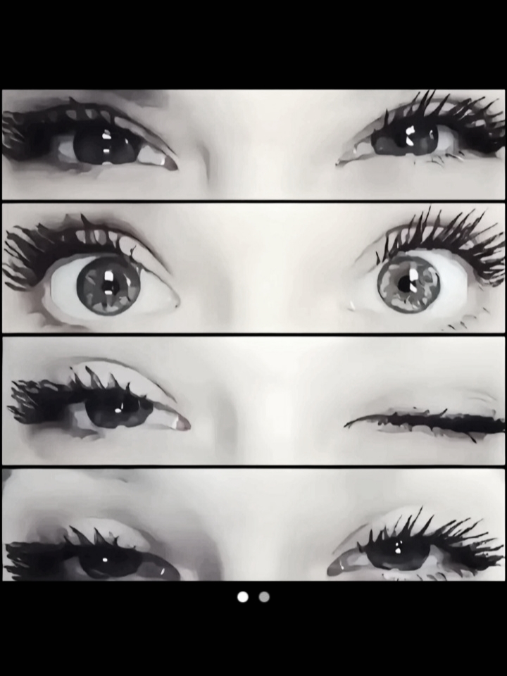 yeux tendance