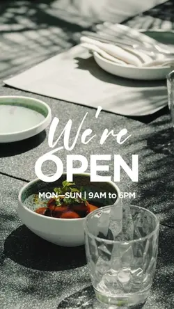 We Are Open