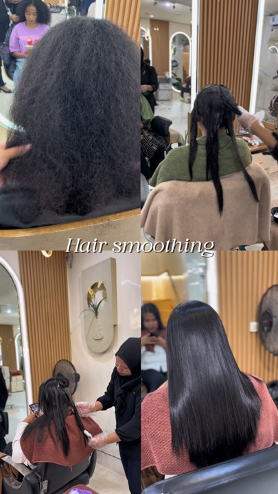 Hair smoothing