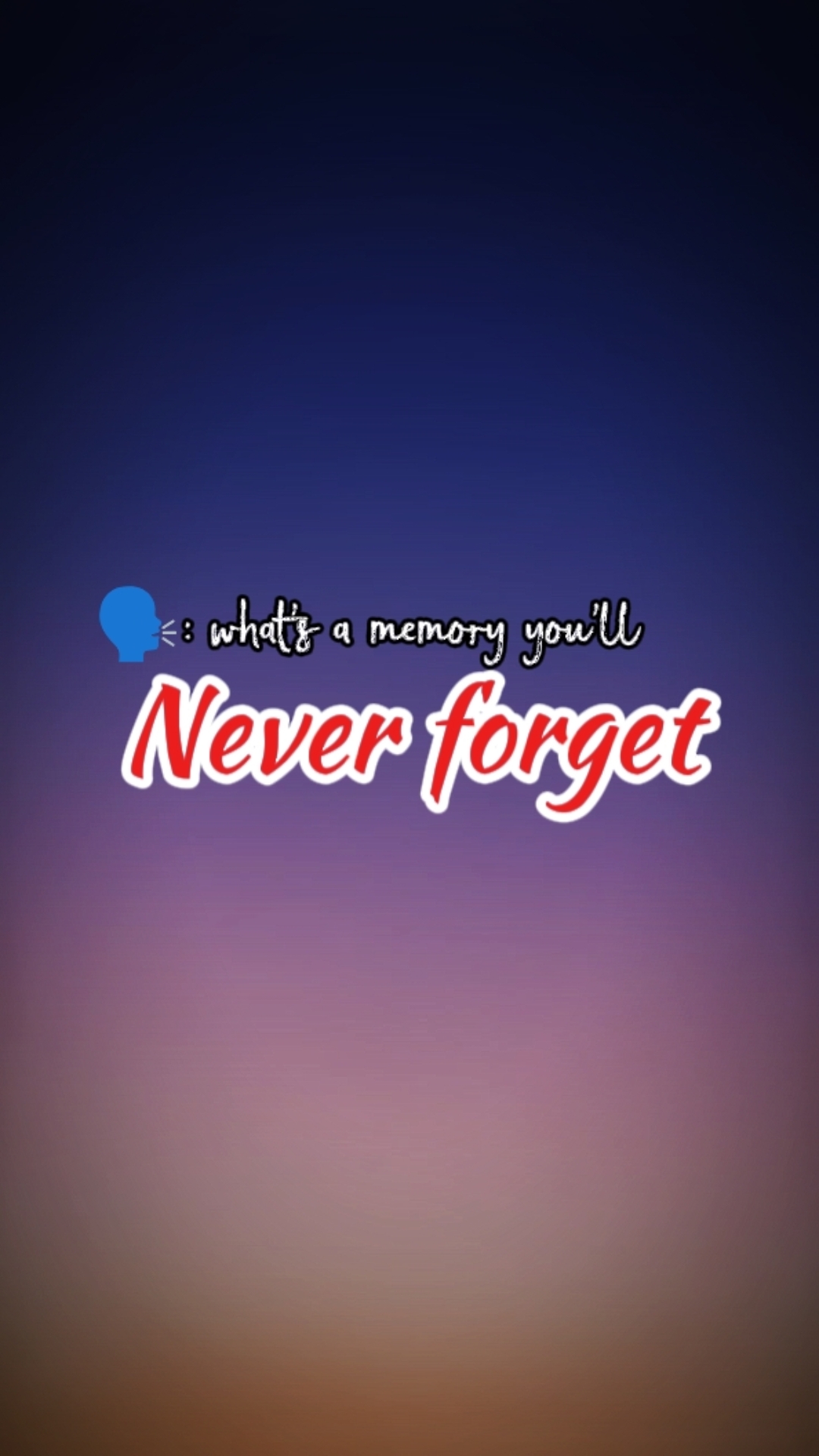Nunca olvides