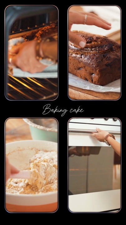 Cuisson du gâteau
