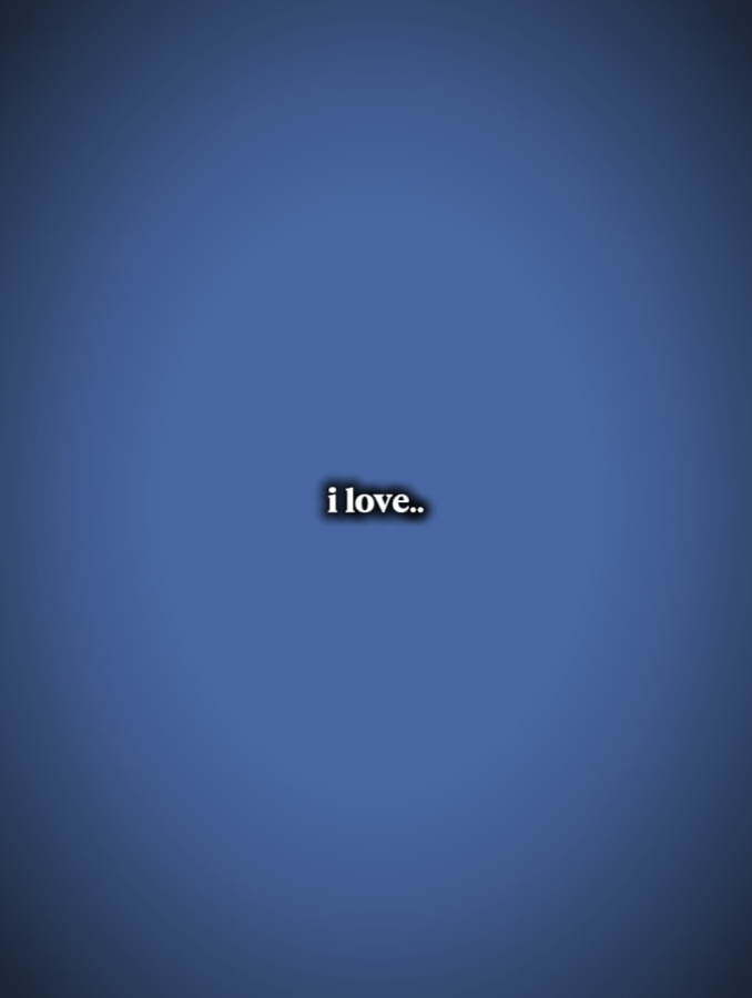 I love you