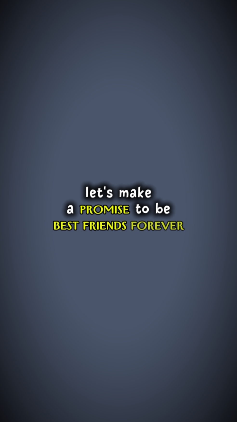 promesse de bff 