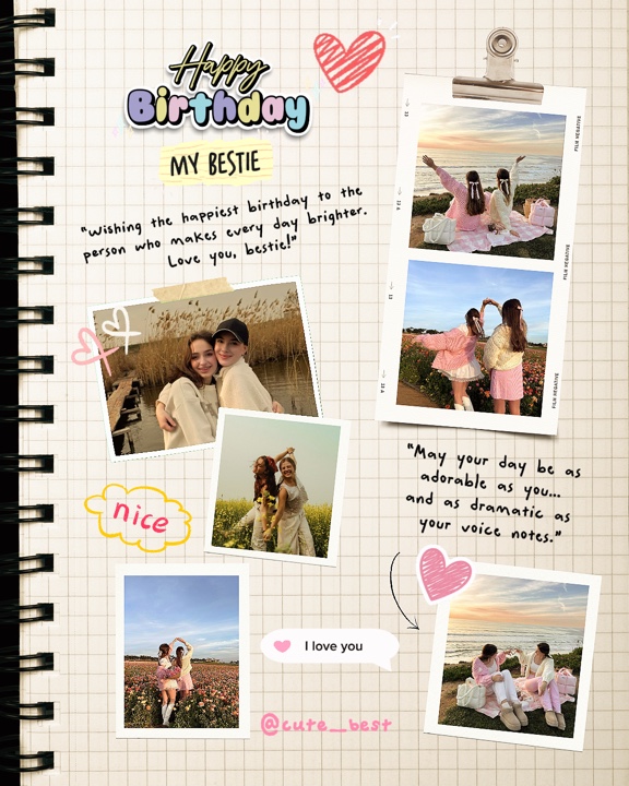 Scrapbook Geburtstag