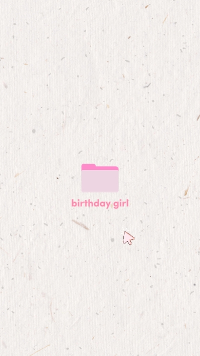 dossier anniversaire fille