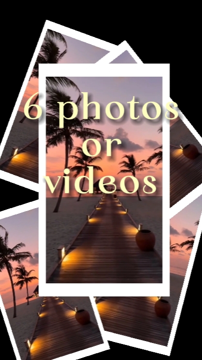 6 fotos ou vídeos 