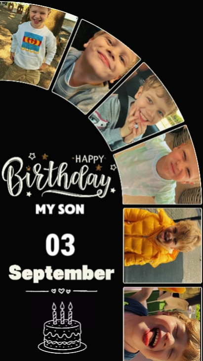 HBD SON 03 SEPTEMBER