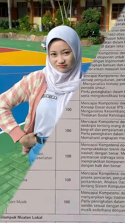 trend nilai raport