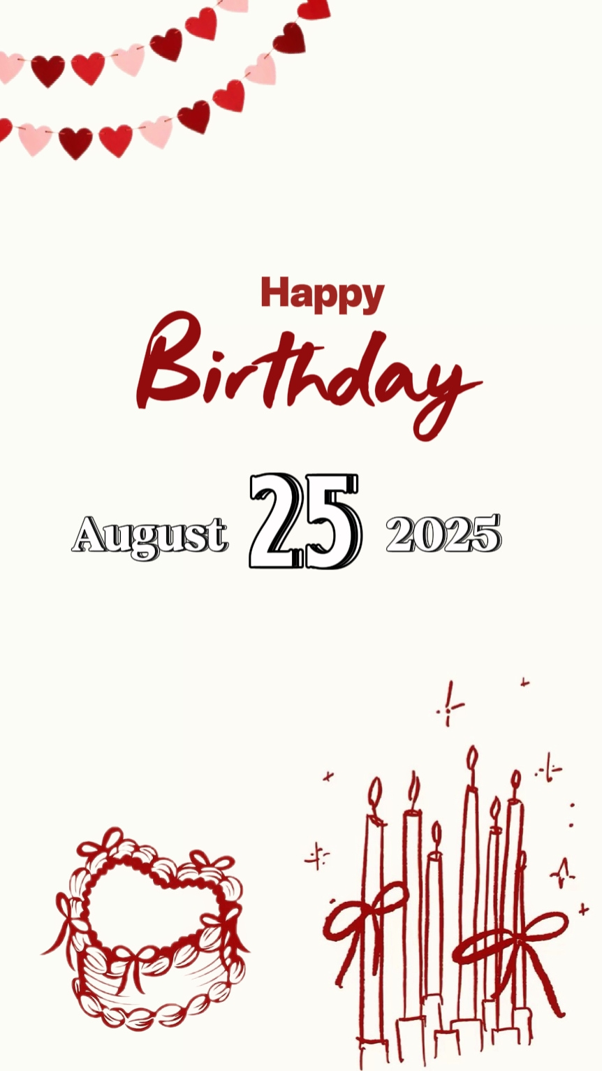 생일 템플릿