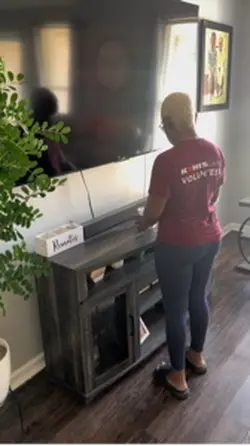 Hard working mom