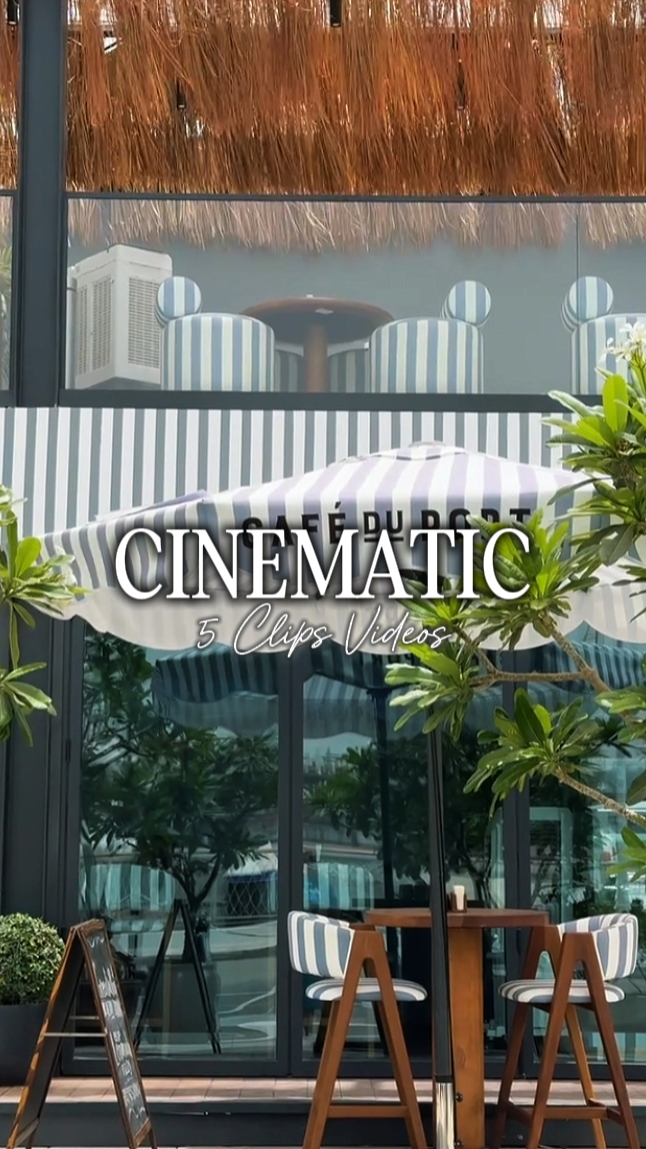 5 Vidéos Cinématiques