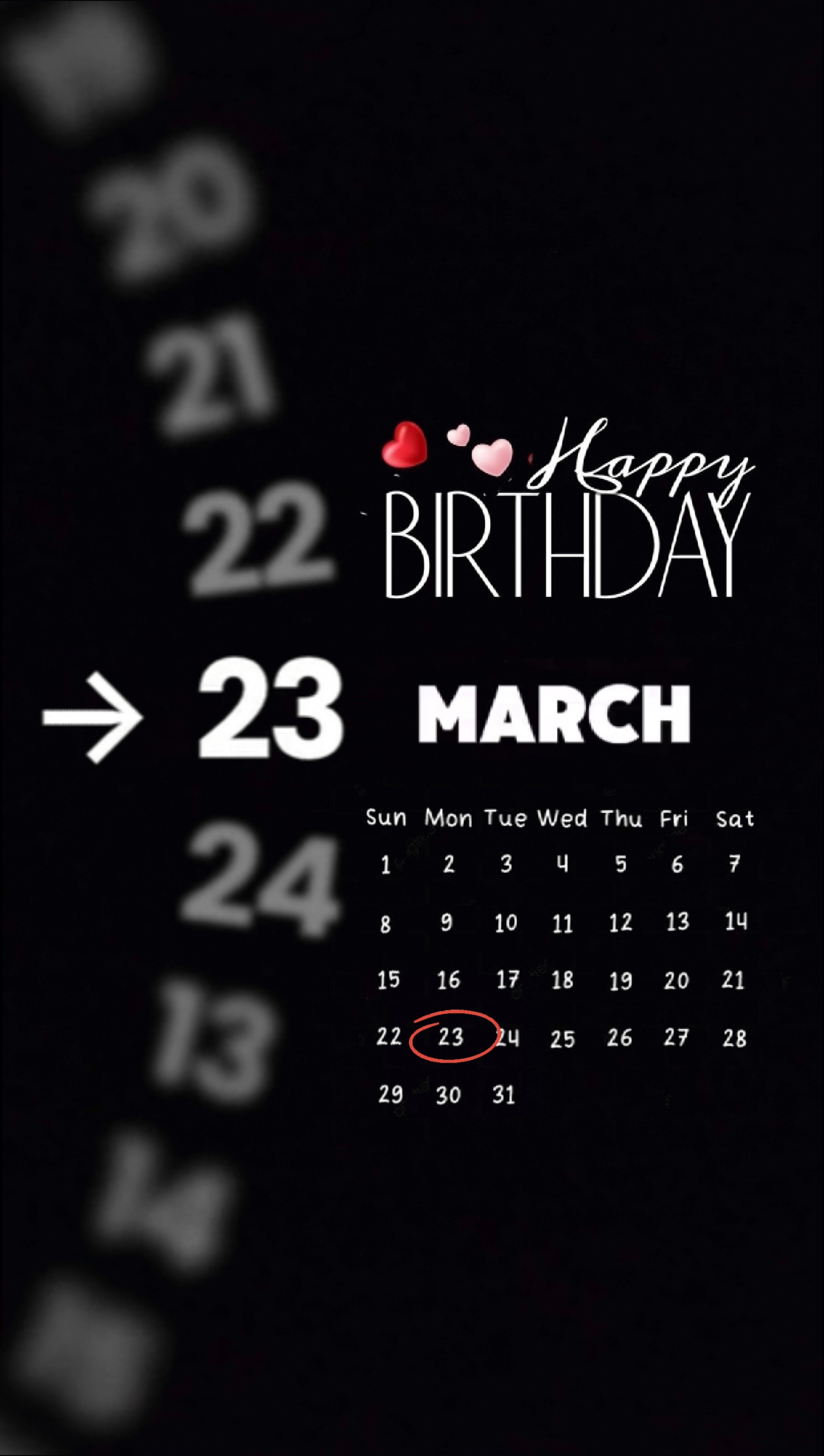 Doğum Günü 23 Mart 