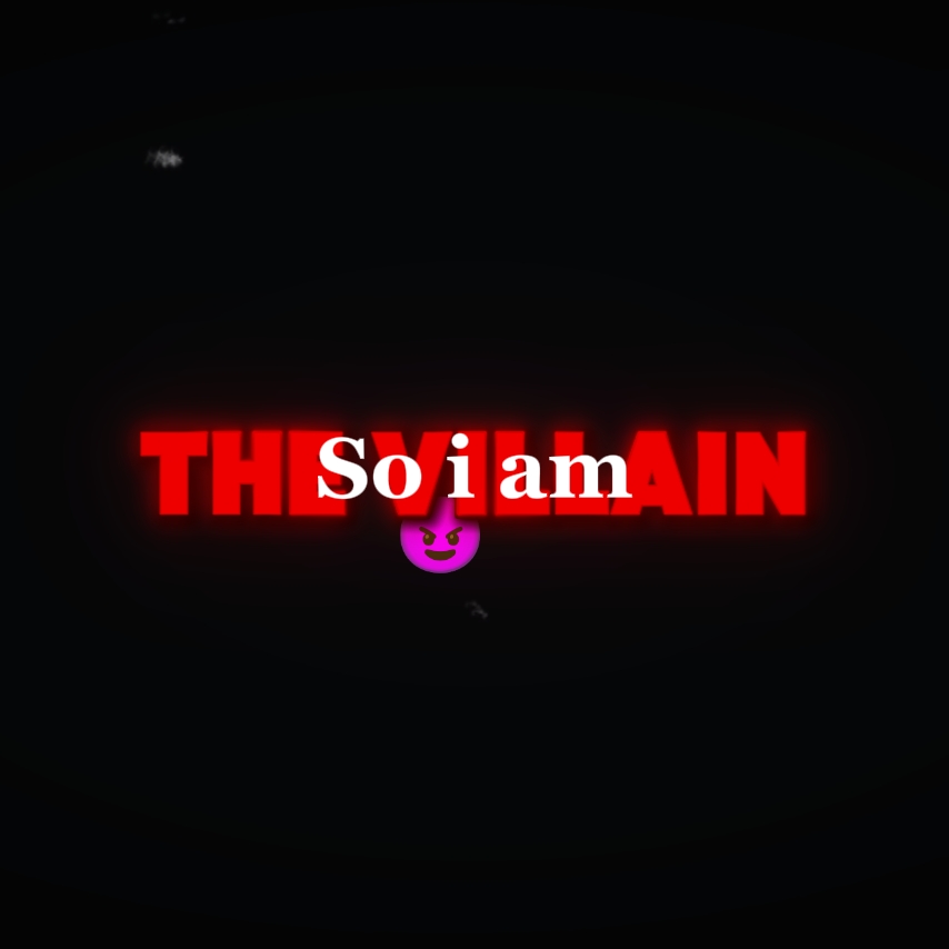 Villain Edit 