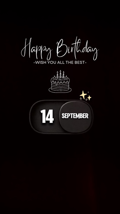HBD 14 September 