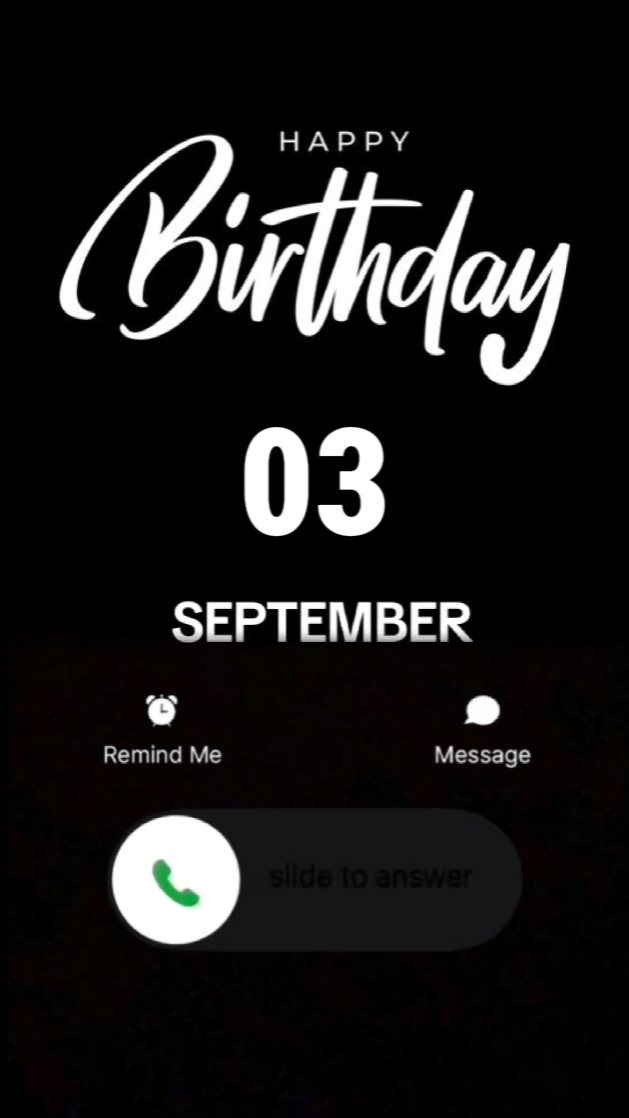 PANGGILAN ULANG TAHUN 02 SEPTEMB