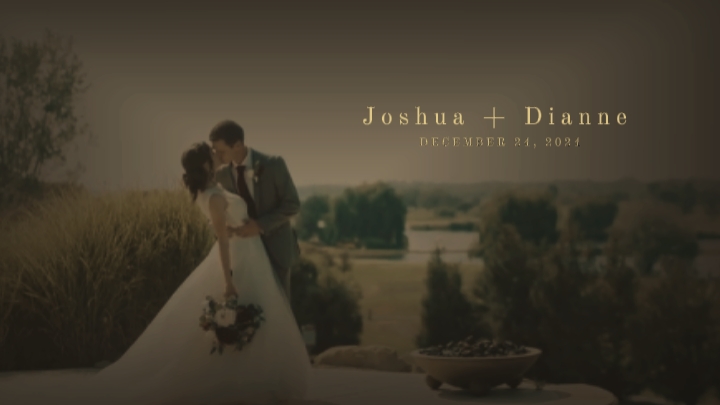 cinematic wedding