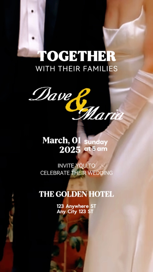 INVITACIÓN DE BODA