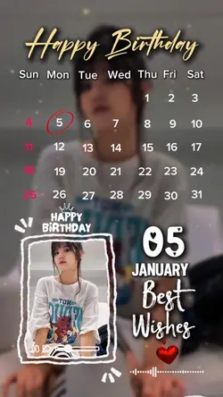 birthday 5 january