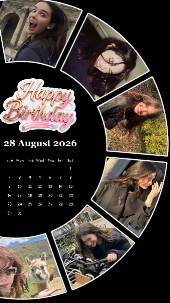 Birthday, 28 August