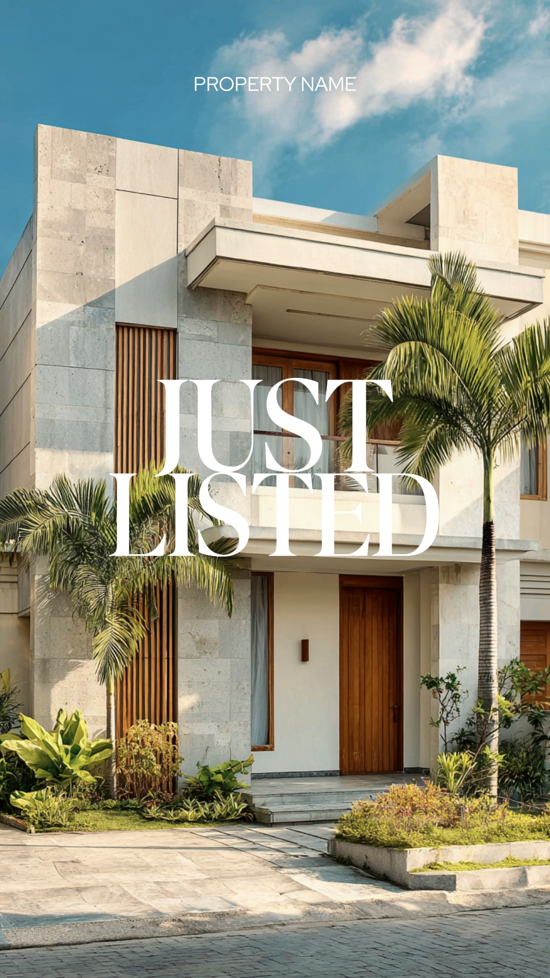 Maison juste inscrite