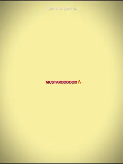 mustarddddddd