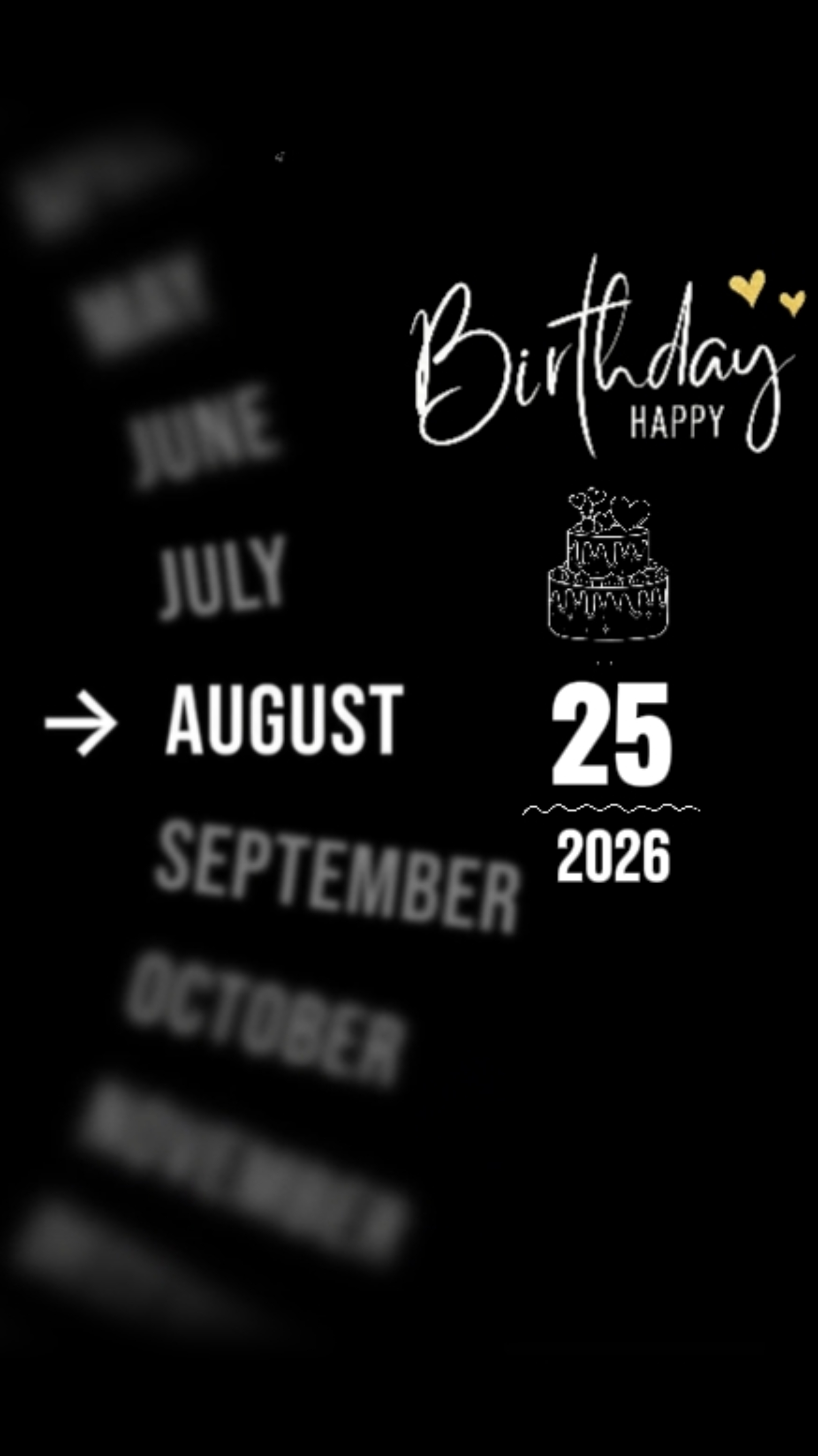 BDAY DAUGHTER 25 AUG