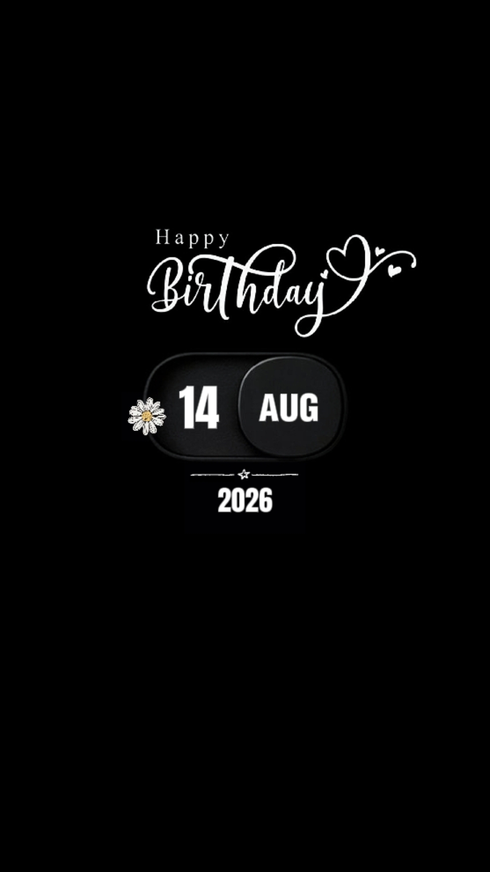 BDAY 14 AUGUST 2026