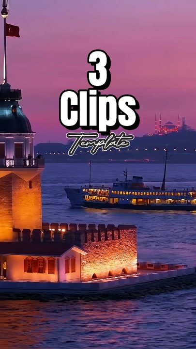 Modèle de 3 clips 