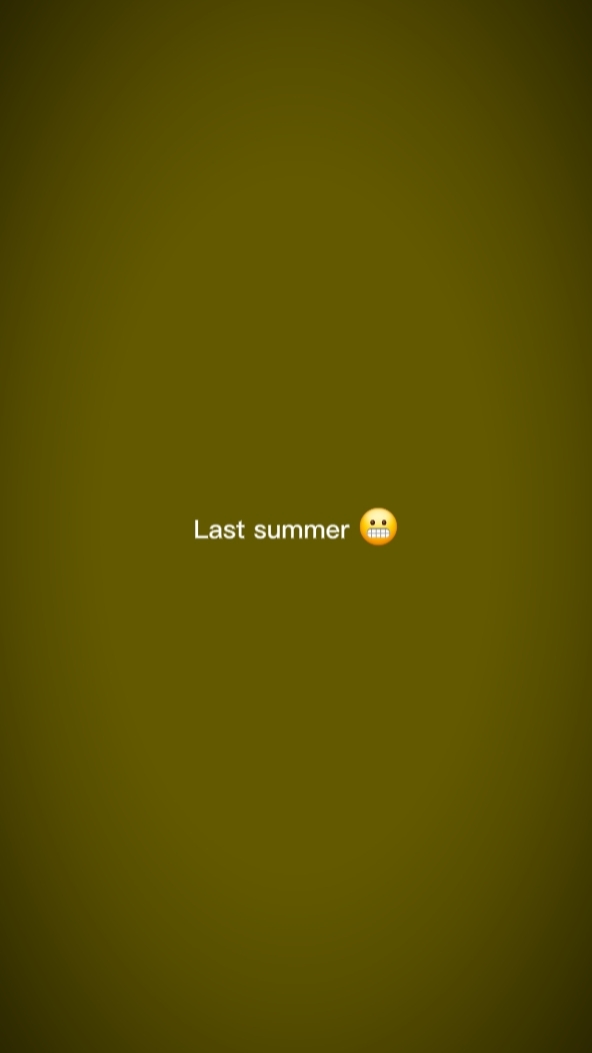VERÃO PASSADO 
