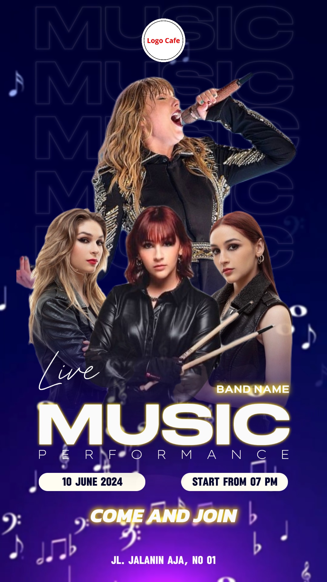 Musik live A4