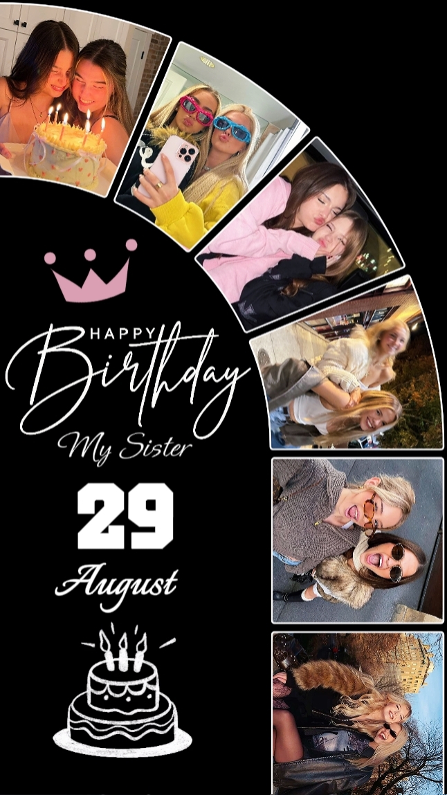 BDAY SISTER 29 AUG