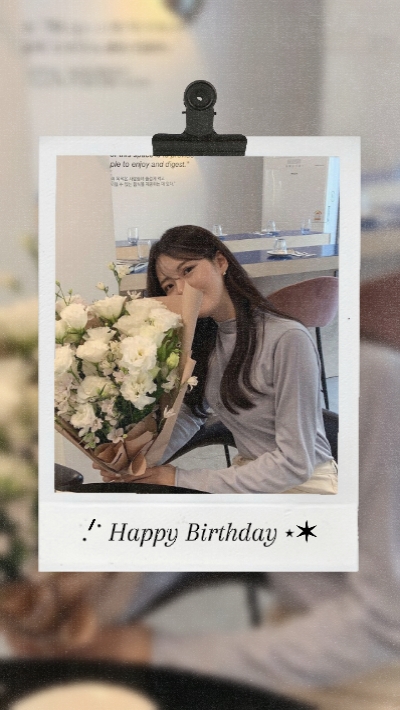 aesthetic birthday 