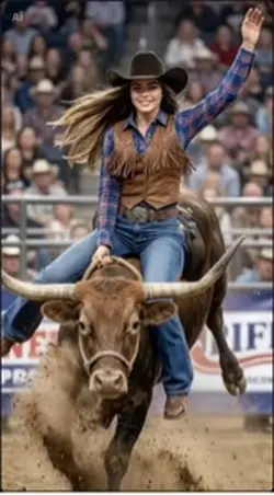Bull Riding Rodeo