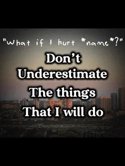 Don’t underestimate