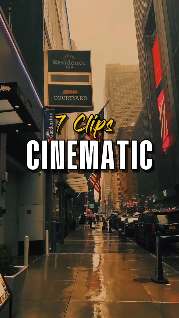 7 CLIPS CINEMÁTICOS