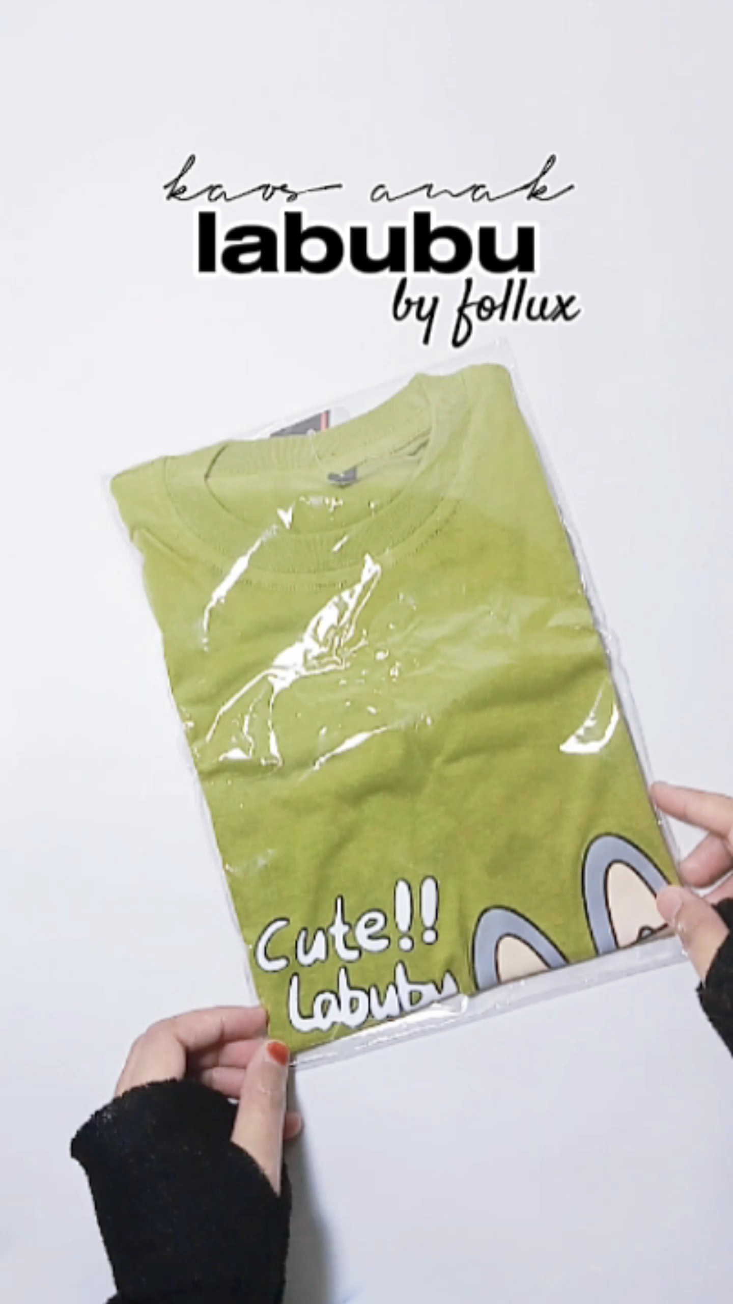 Kaos Labubu Anak