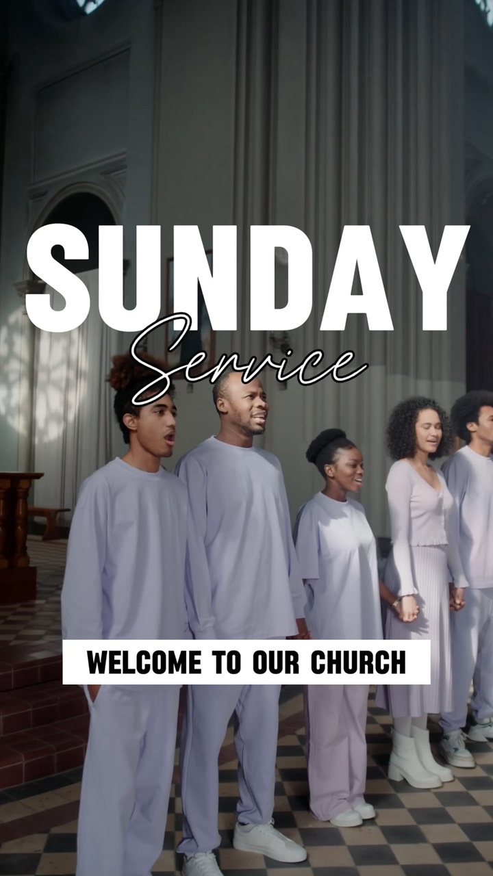 Business Template Church Promotion Minimalist Style