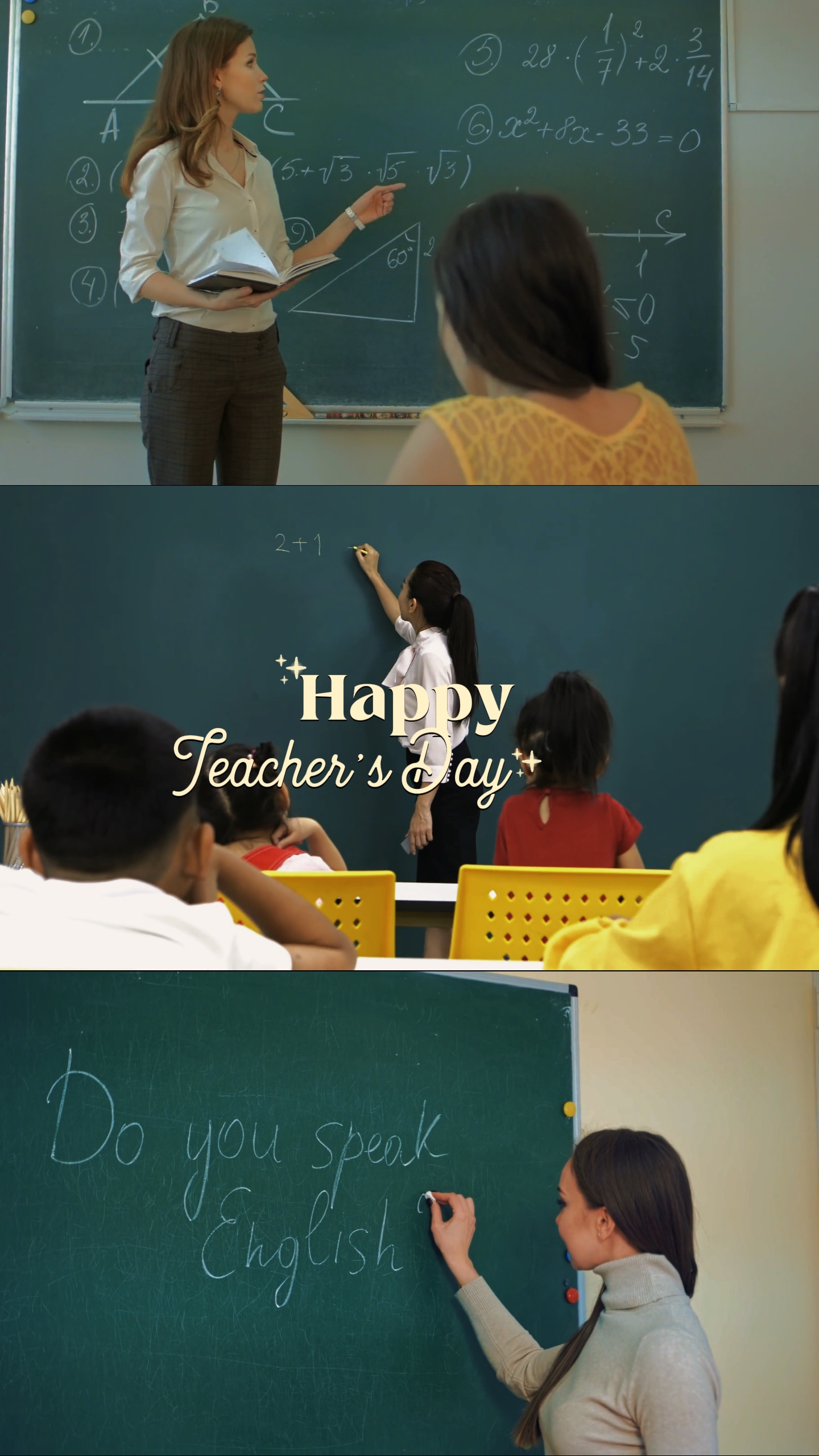 Feliz dia do professor