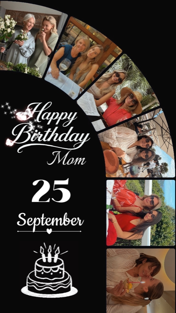 Birthday Mom 25 Sep
