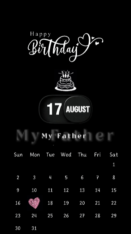 Selamat ulang tahun ayah 17 Agustus 