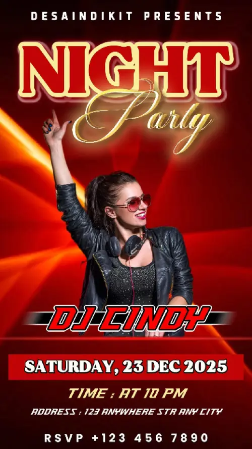 NACHTPARTY ROTGOLD