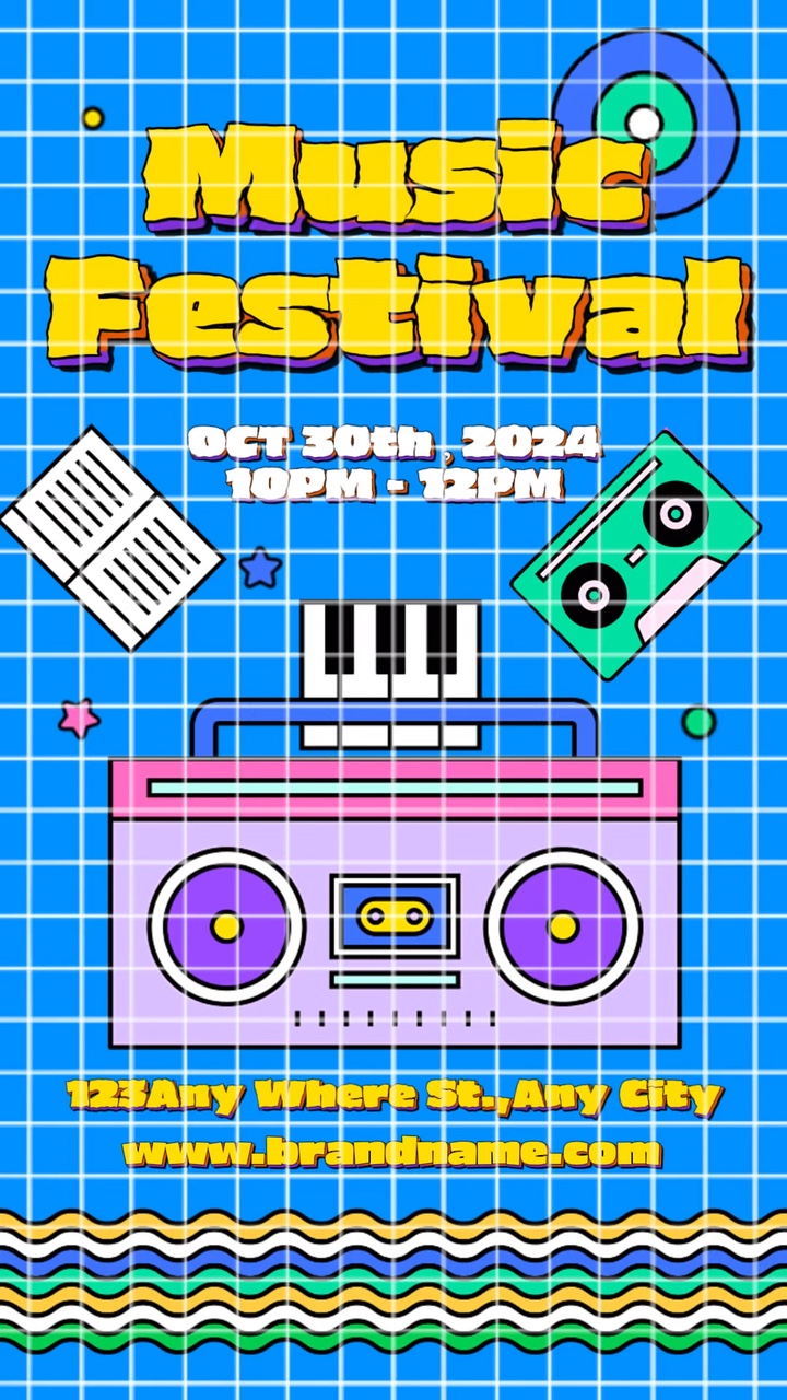 Festival musik Gaya Seni Pop IG reel
