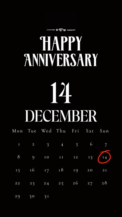 FELIZ CUMPLEAÑOS 14 DE DICIEMBRE 