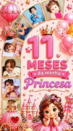 11mesversario menina