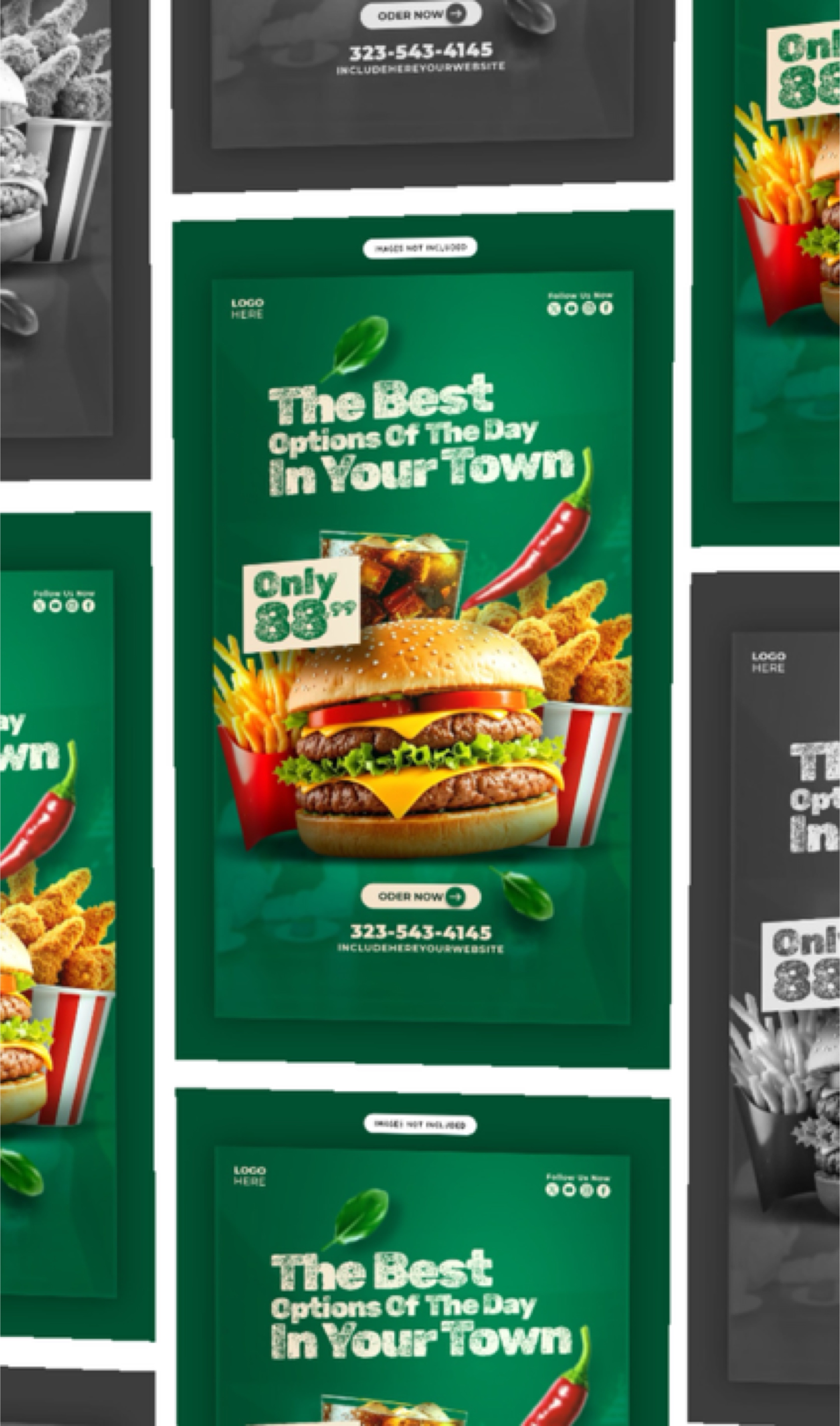Poster ng Promo ng Pagkain