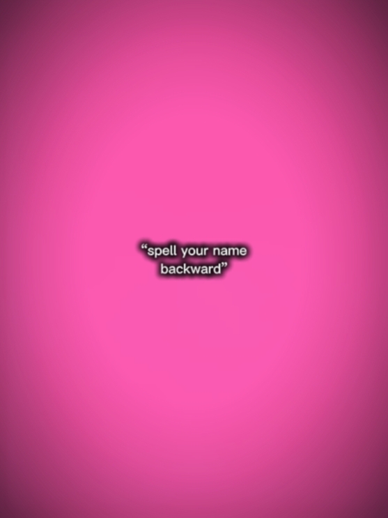 Soletre seu nome 
