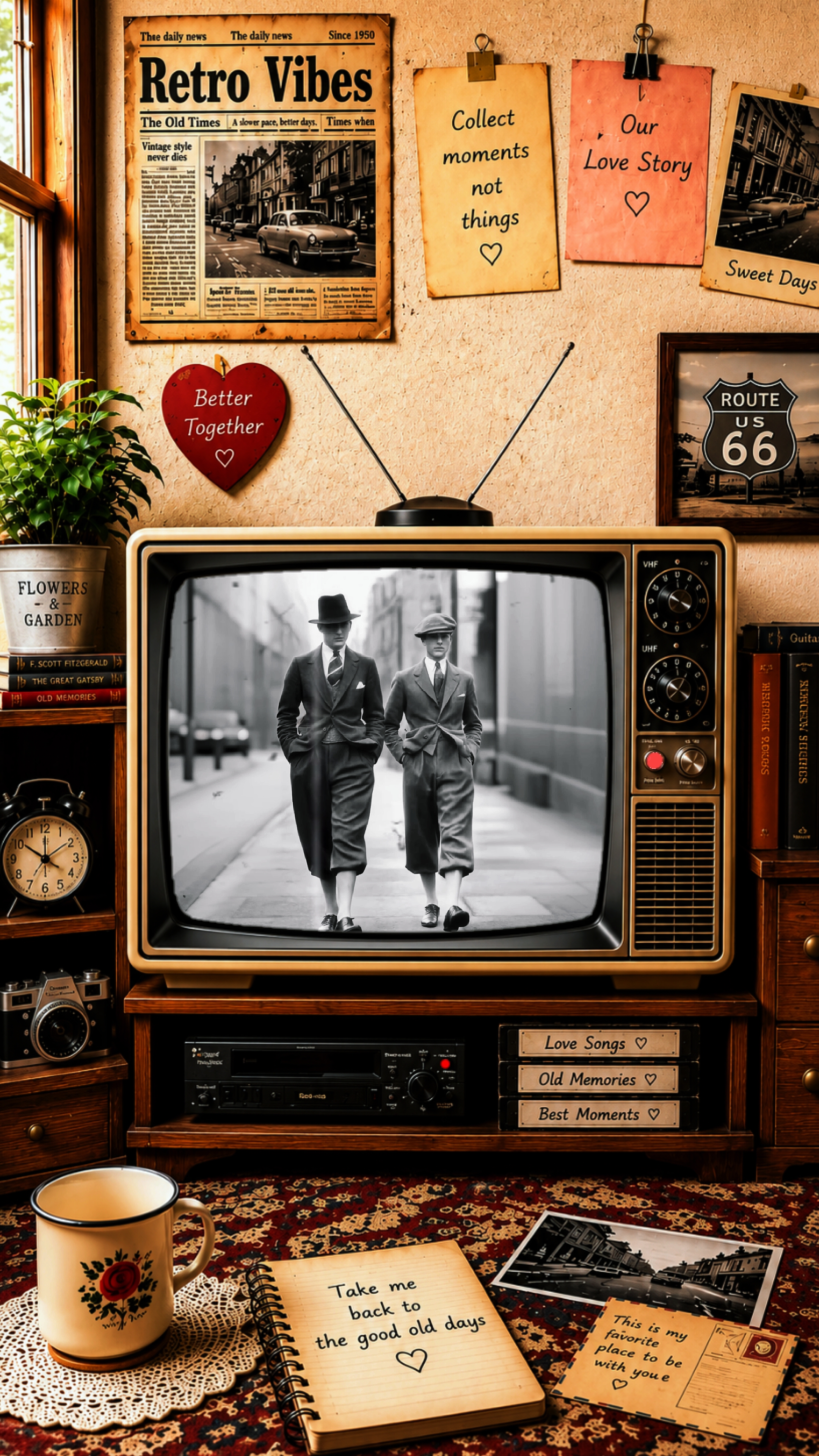 vintage TV 