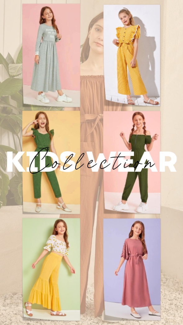 Colección de ropa para niños