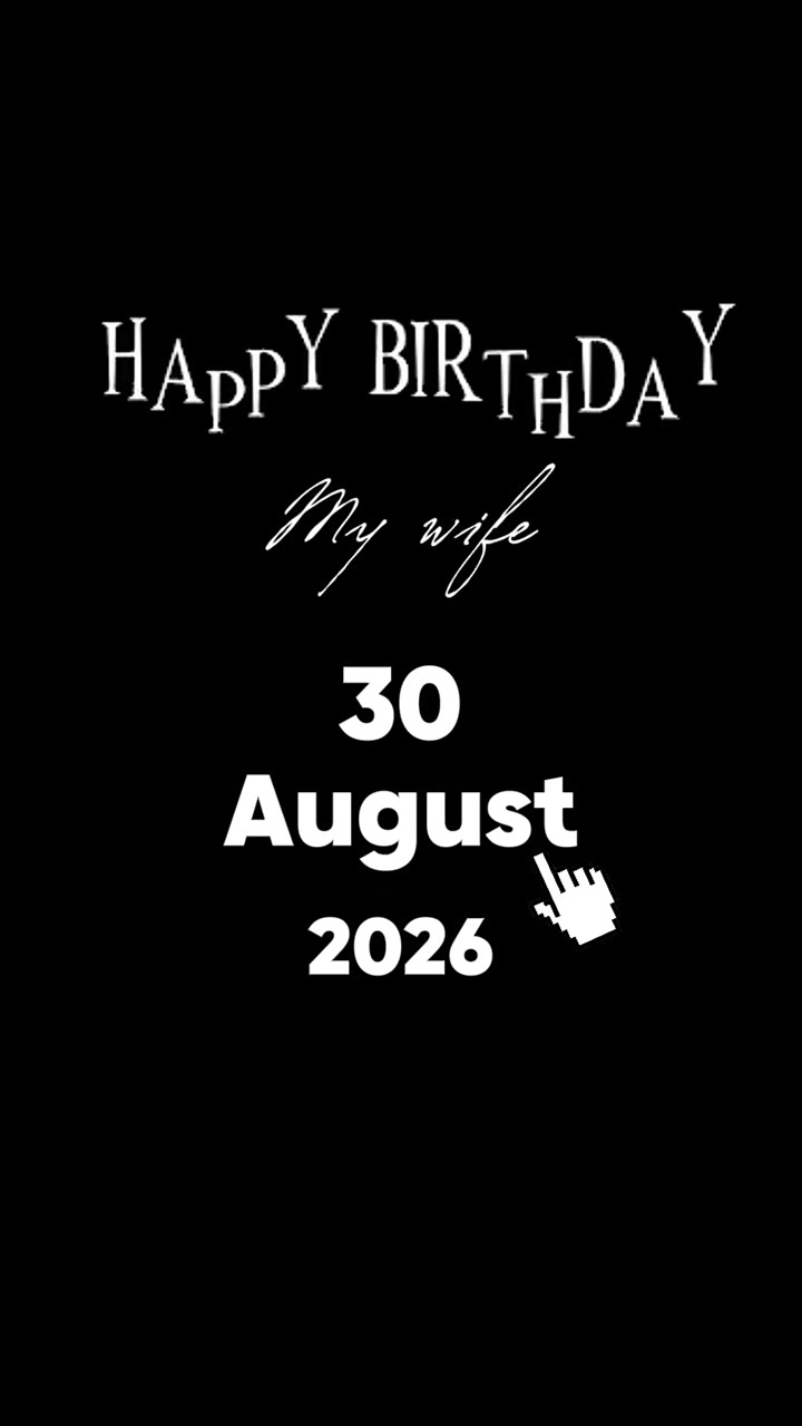 ULANG TAHUN ISTRI 30 AUG